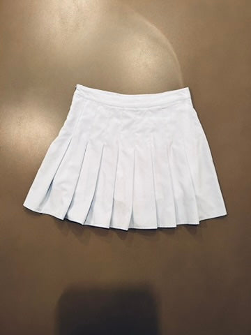 Pleated Mini Skirt